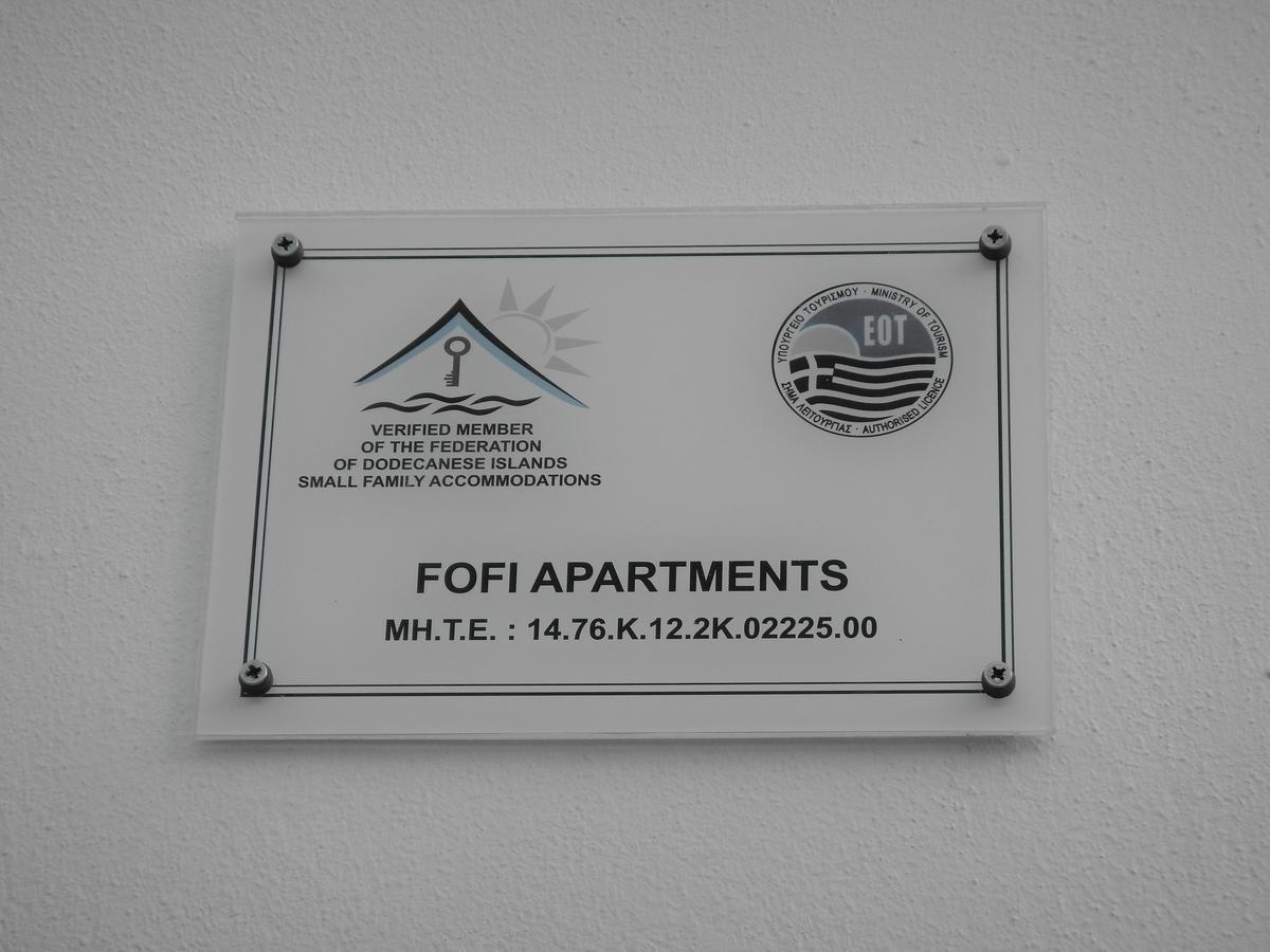 Fofi Apartments Symi Exteriér fotografie